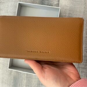 Status Anxiety Brown Leather Wallet NWT